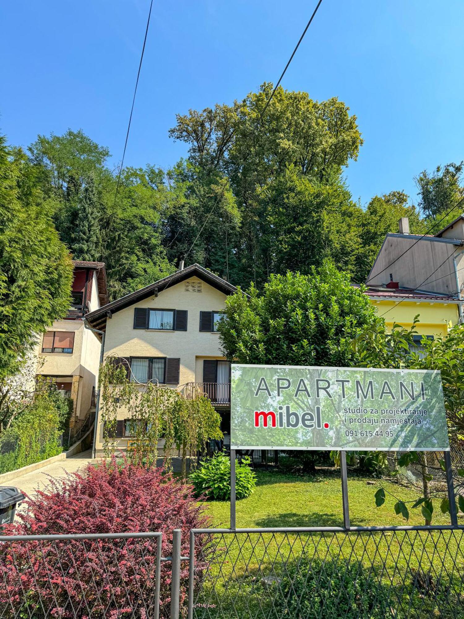 Apartman Mibel Zagrzeb Zewnętrze zdjęcie